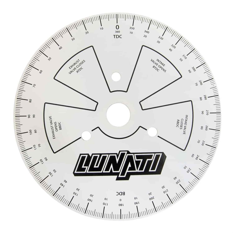 9" Cam Degree Wheel