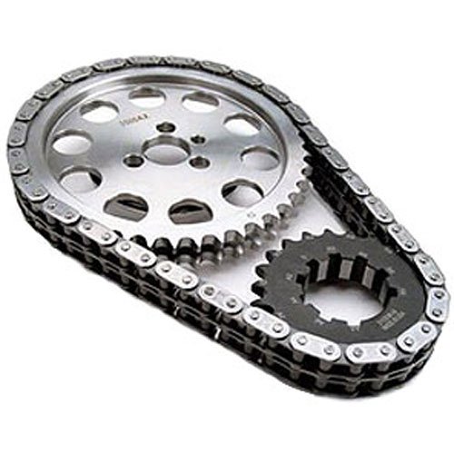 Keyway Adjustable Billet Timing Set Small Block Chevy Rocket, Raised Cam Blocks