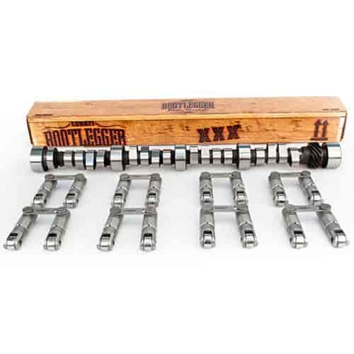 Bootlegger Retrofit Hydraulic Roller Camshaft & Lifter Kit 1955-85 Small Block Chevy 283-400 Lift: .554" /.554"