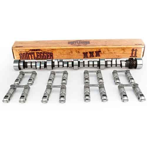 Bootlegger Retrofit Hydraulic Roller Camshaft & Lifter Kit 1955-14 Small Block Chevy 283-400 Lift: .554" /.554"