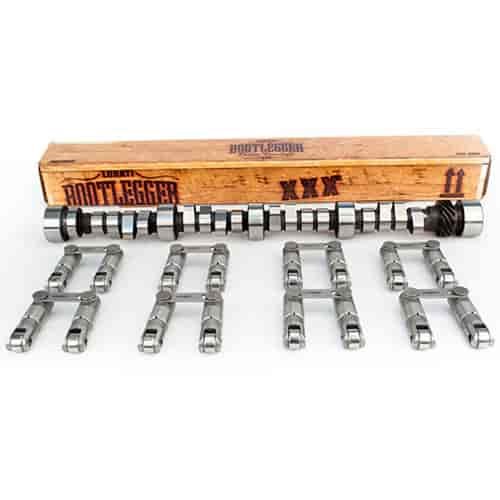 Bootlegger Retrofit Hydraulic Roller Camshaft & Lifter Kit 1955-14 Small Block Chevy 283-400 Lift: .554" /.554"