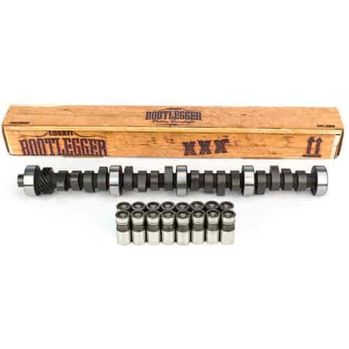 Bootlegger Hydraulic Flat Tappet Camshaft & Lifter Kit 1969-96 Ford V8 351W 1962-96 302 H.O. Lift: .517" /.517"
