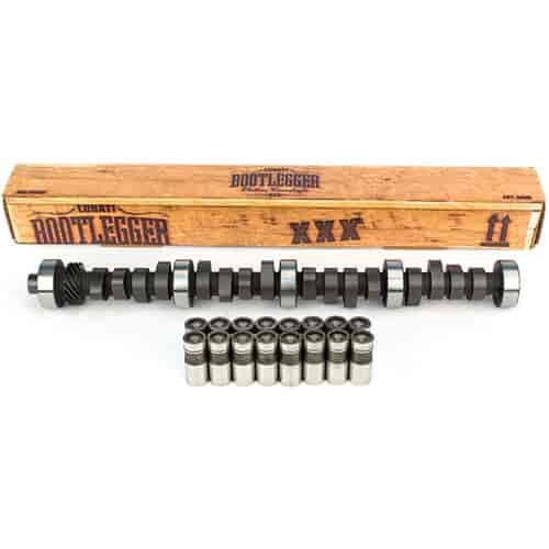 Bootlegger Hydraulic Flat Tappet Camshaft & Lifter Kit 1969-96 Ford V8 351W 1962-96 302 H.O. Lift: .549" /.549"