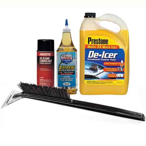Extreme Cold Weather Vehicle Prep Kit Includes: Lucas Extreme Cold Weather Fuel Treatment