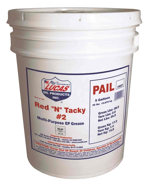 Red "N" Tacky Grease 35 lb. Pail