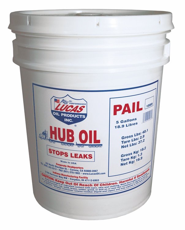 10089 Hub Oil, For Heavy-Duty Trucks, 5-Gallon Pail