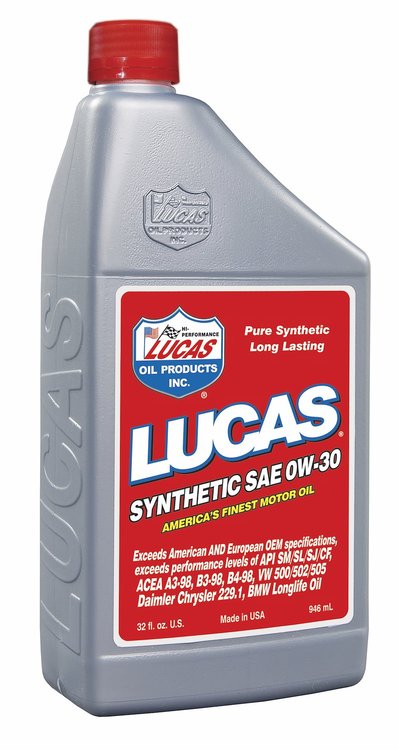 Synthetic High Performance Motor Oil 0W30 SAE