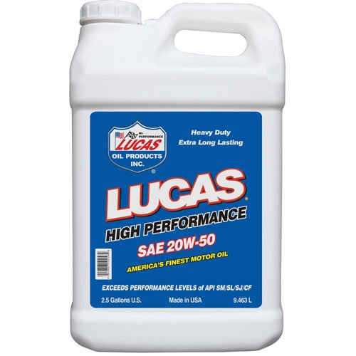 20W-50 Plus High Performance Oil 2.5 gallon