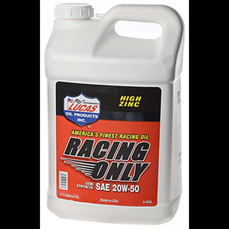 20W-50 Semi-Synthetic Race Oil 2.5 Gallon