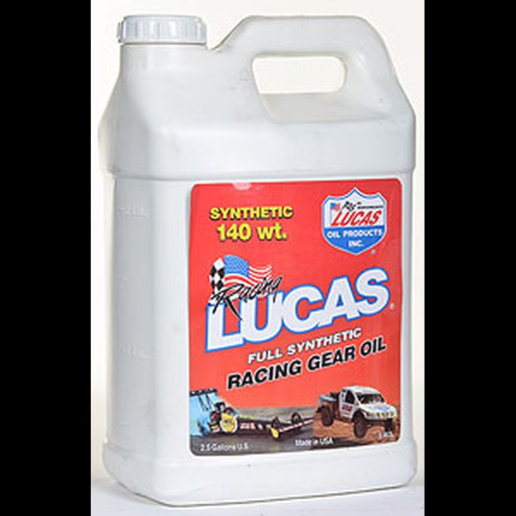 Synthetic SAE 140 Racing Gear Oil 2.5 Gallons
