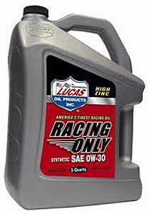 0W-30 Synthetic Racing Only Oil 5 Quart