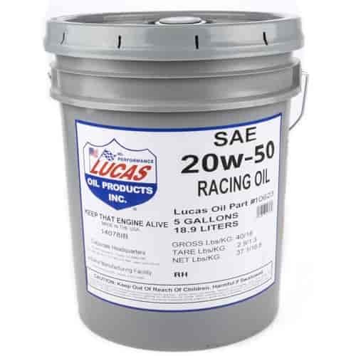 10W-30 Conventional Race Oil 5 Gallon