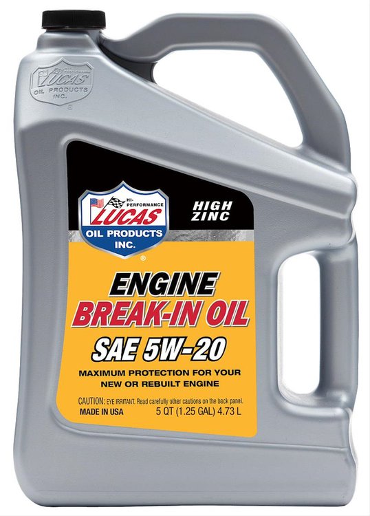 5W-20 Break-In Oil 5 Quart