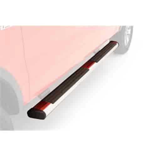 2015-16 F-150 STANDARD & SUPERCAB 6INCH-OVAL STRAIGHT NERF BARS CHROME