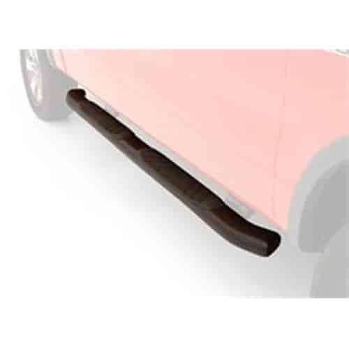 15-15 F-150 SUPERCAB 5INCH-OVAL BENT NERF BARS BLACK