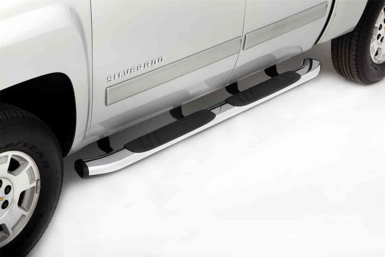 5" Oval Bent Tube Step 2001-06 GM Silverado/Sierra