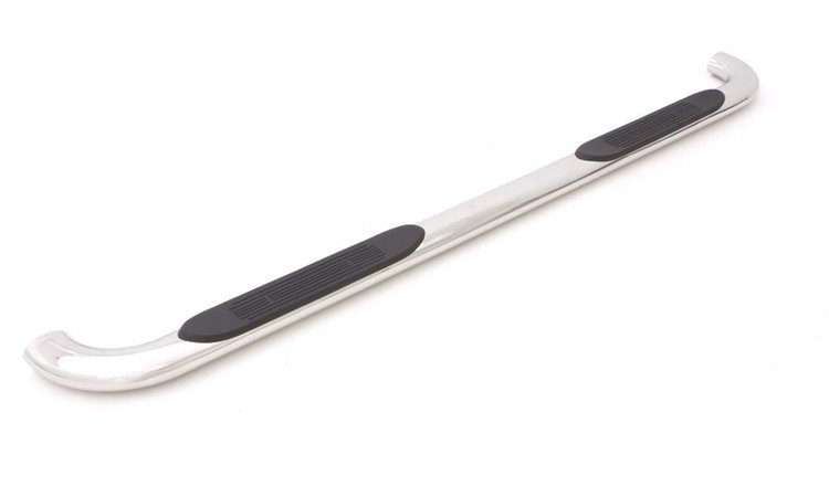 4" OVAL CURVED STAINLS ST