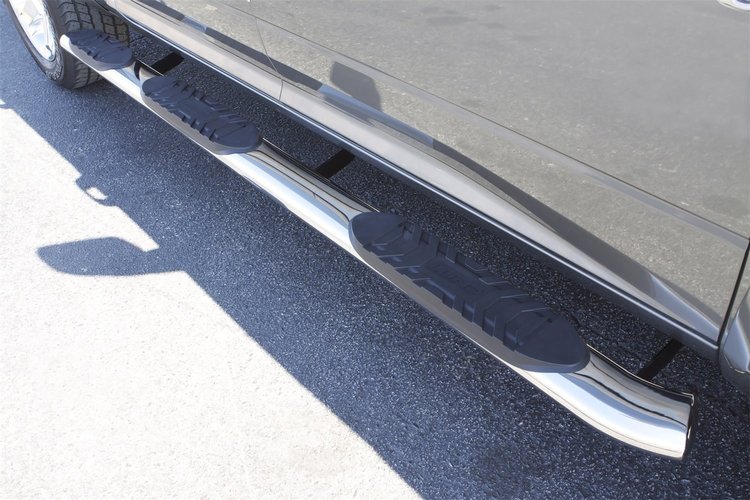 5" Oval Wheel To Wheel Tube Step 2009-16 Dodge Ram 1500
