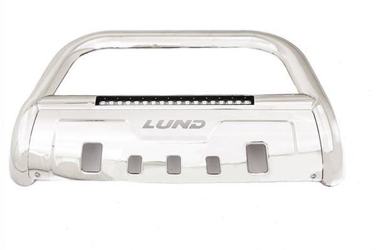 BULL BAR SS W/LIGHT&WIRE