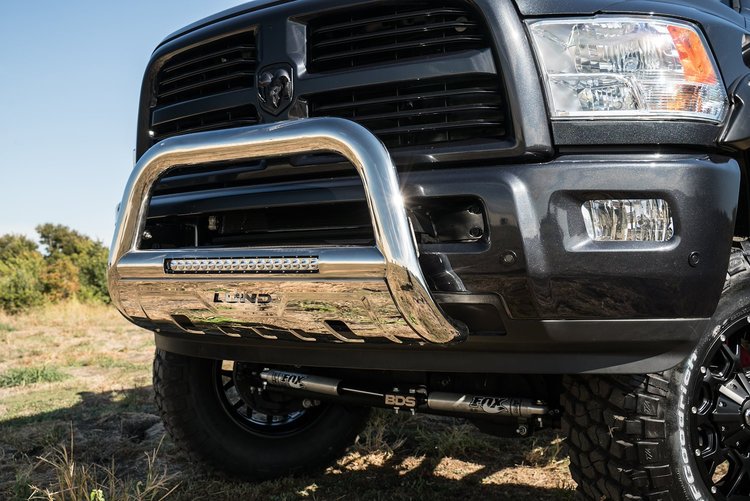 BULL BAR SS W/LGHT RAM