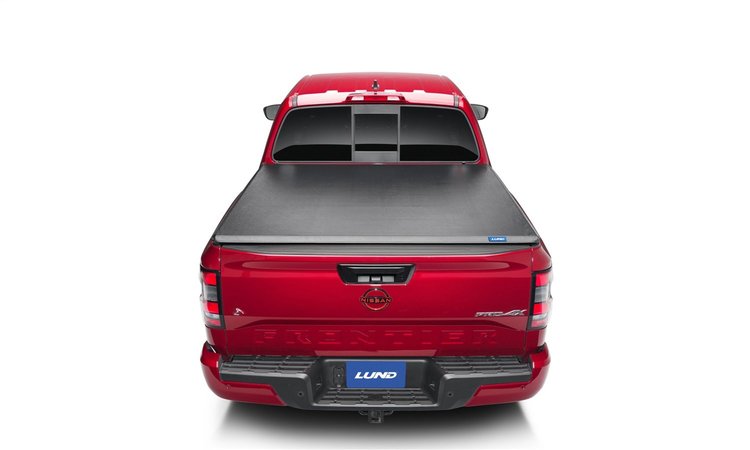 968116 Genesis Elite Twill Roll-Up Tonneau Cover Fits Select Nissan Frontier [5 ft. Bed]