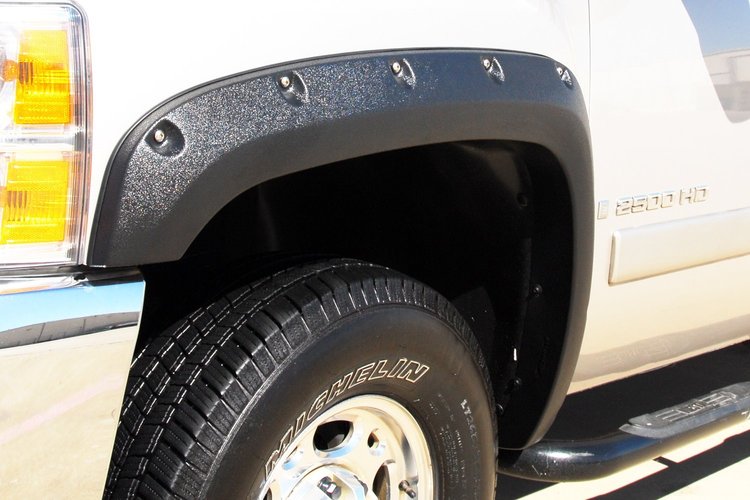 RX Rivet-Style Fender Flares 2007-13 Chevy Silverado 1500