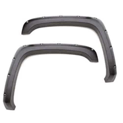 Front & Rear Rivet Fender Flares 2007-16 Jeep Wrangler JK 2-Door/4-Door