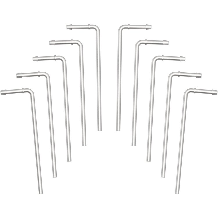 90° Bend Solid Rod Exhaust Hangers Diameter: .375"