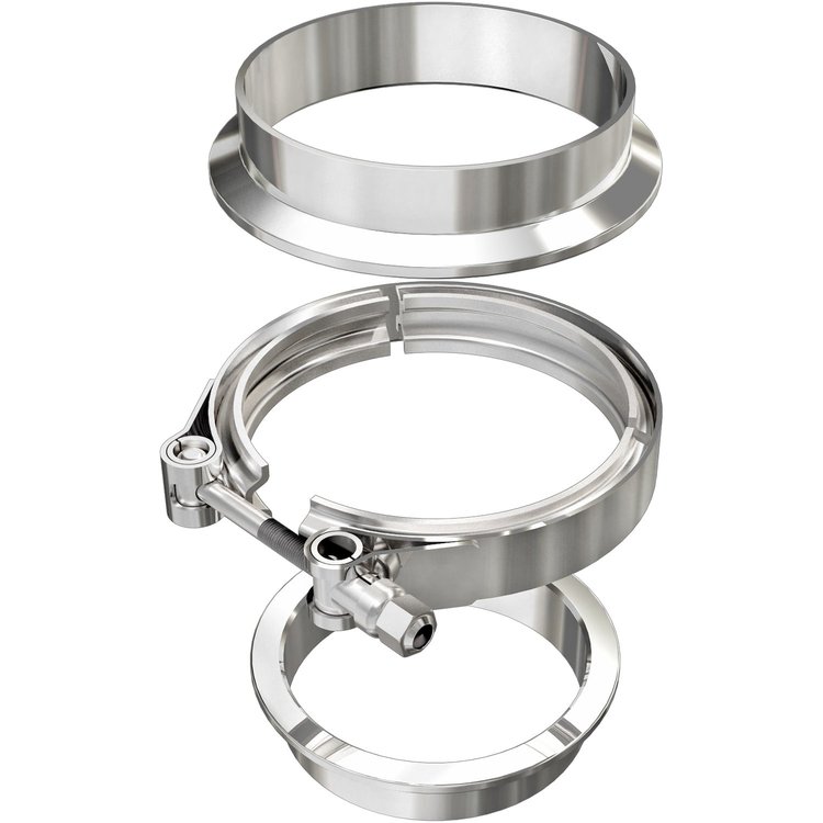 Stainless Steel Exhaust V-Band Clamp Clamp Diameter: 3"