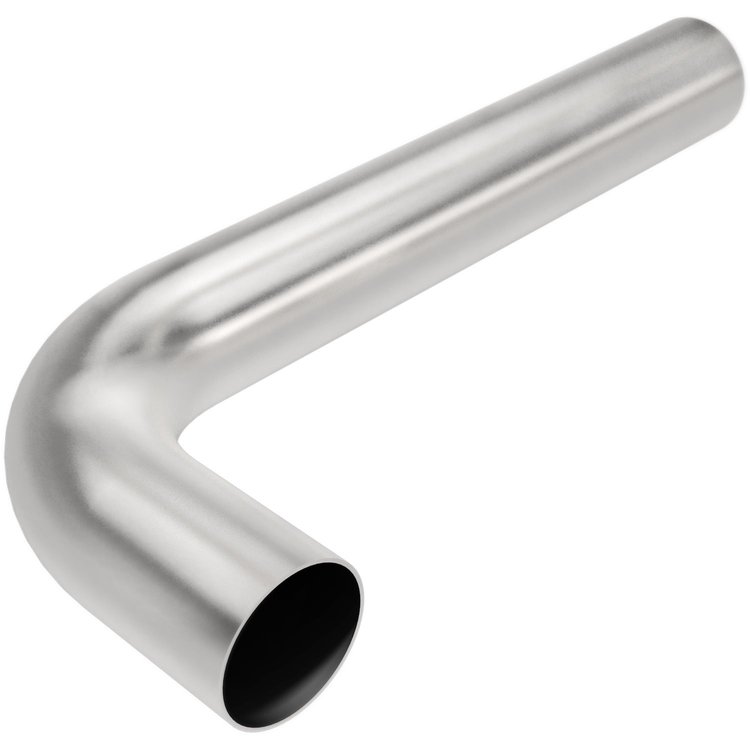 Stainless Steel 90° Transition Exhaust Pipes Outside Diameter: 2.5"