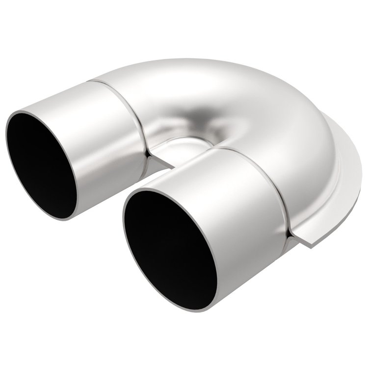 Smooth Transition U-Pipe 2.5" Inlet/2.5" Outlet