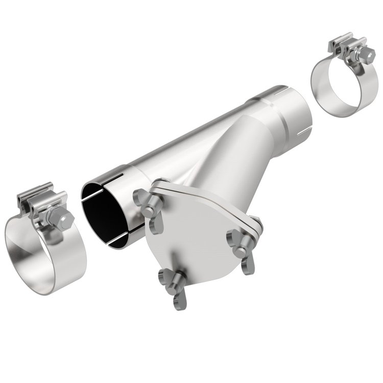 Stainless Steel Exhaust Cutout Outside Diameter: 2.5"