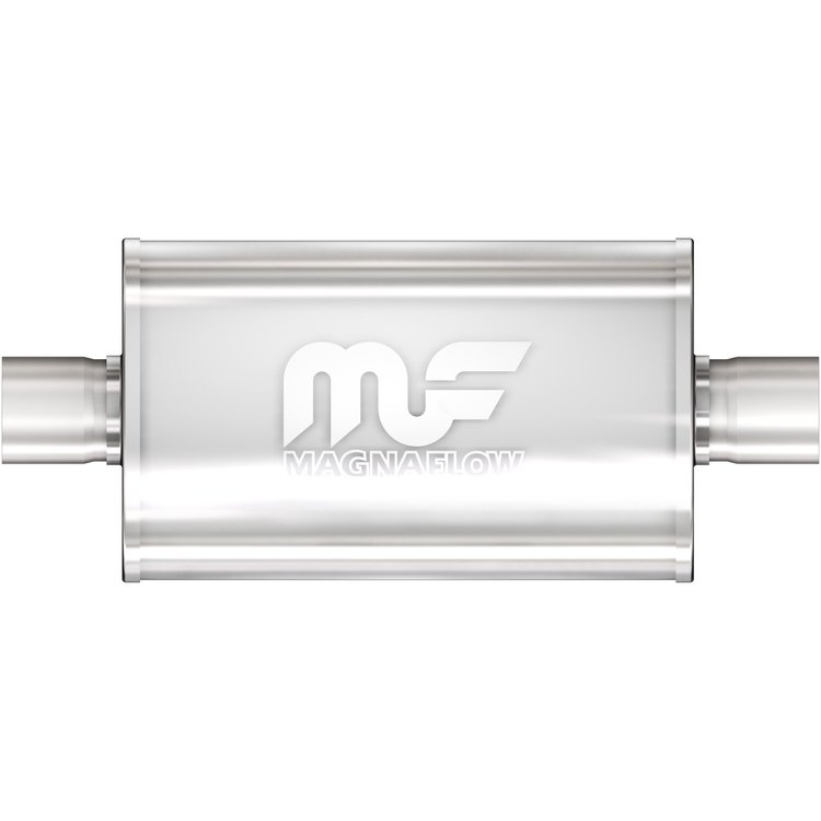 12216 Oval Straight-Through Performance Exhaust Muffler