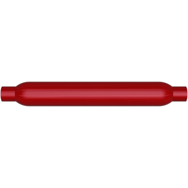 13124 Redpack Round Glasspack Performance Exhaust Muffler
