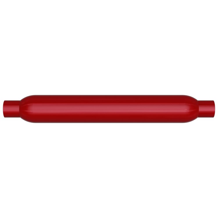 13134 Redpack Round Glasspack Performance Exhaust Muffler