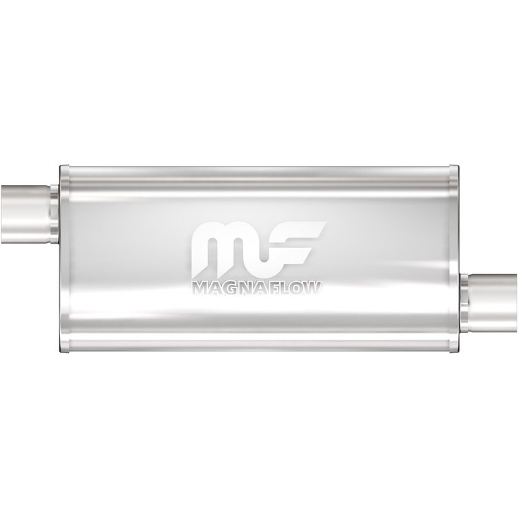 14263 Oval Straight-Through Performance Exhaust Muffler