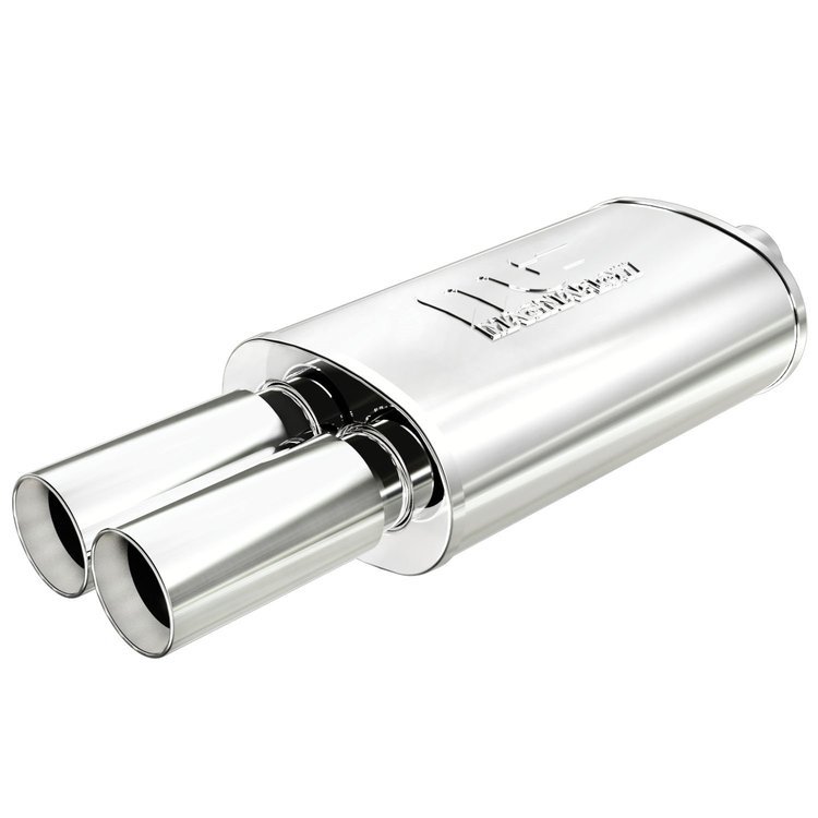 14815 Street Oval Straight-Through Performance Exhaust Muffler