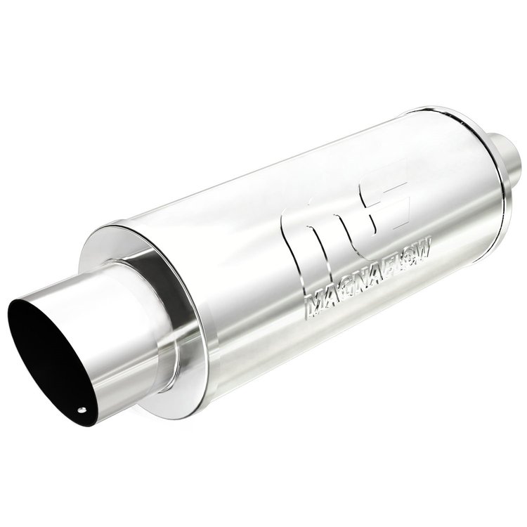 14821 Street Round Straight-Through Performance Exhaust Muffler