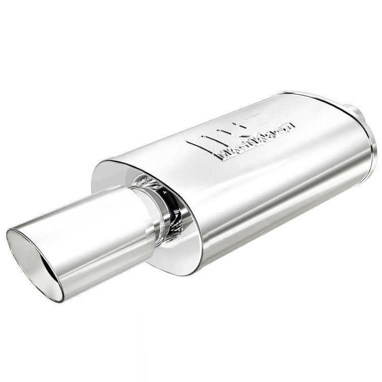 14829 Street Oval Straight-Through Performance Exhaust Muffler