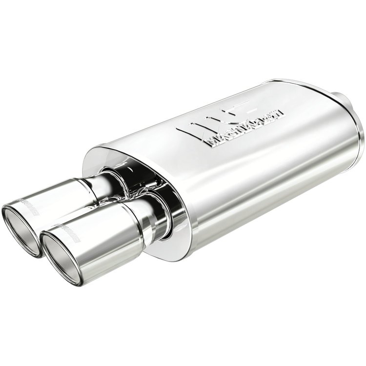 14862 Street Oval Straight-Through Performance Exhaust Muffler