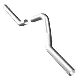 Stainless Steel Tail Pipe 2.5 in. Split Dual