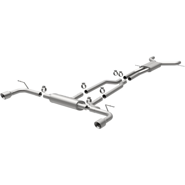 MF Series Cat-Back Exhaust System 2007-2015 Audi Q7 4.2L