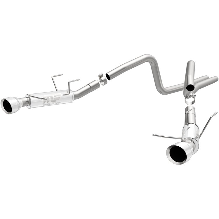 Competition Series Cat-Back Exhaust System 2014 Mustang 3.7L V6