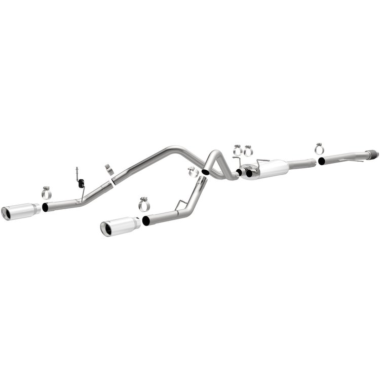 15268 Street Series Cat-Back Performance Exhaust System Fits Select Chevrolet, GMC Models