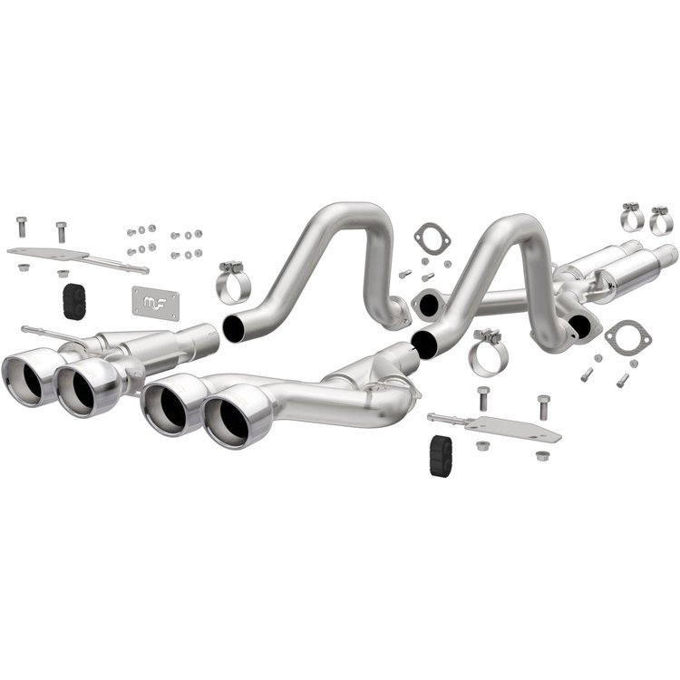 15281 Competition Series Cat-Back Performance Exhaust System for 2000-2004 Chevrolet Corvette