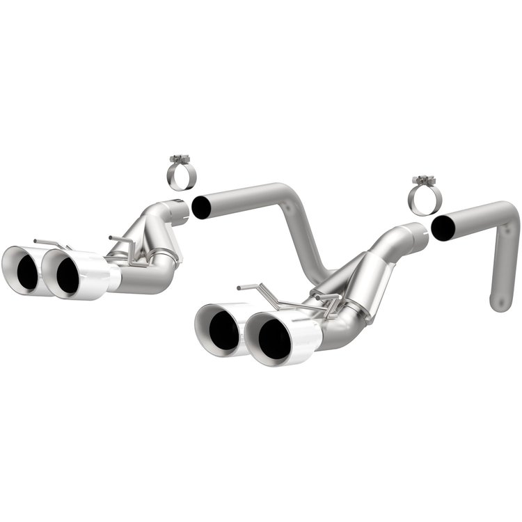 Axle-Back Exhaust System 2009-13 Corvette 6.2L V8