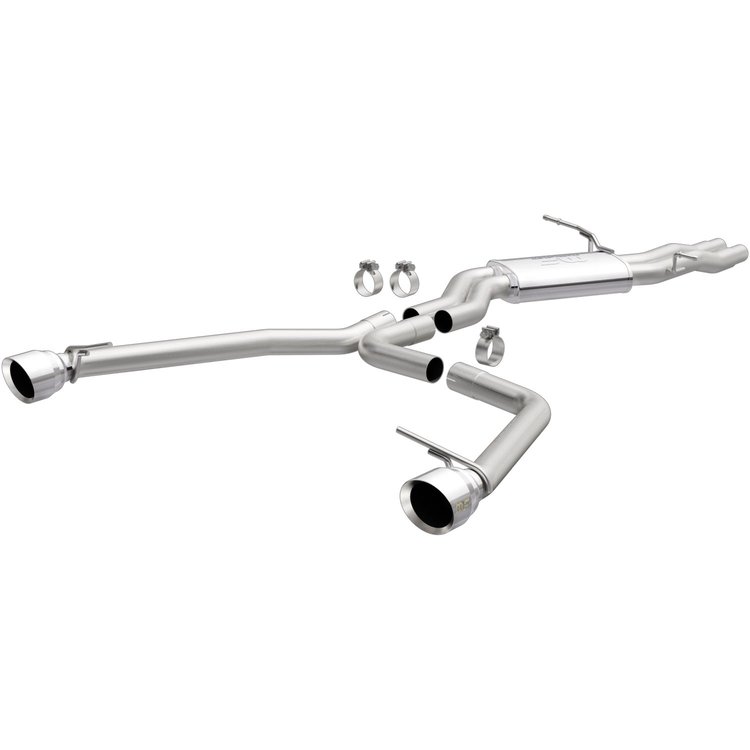 15378 Touring Series Cat-Back Performance Exhaust System for 2014-2017 Audi Q5