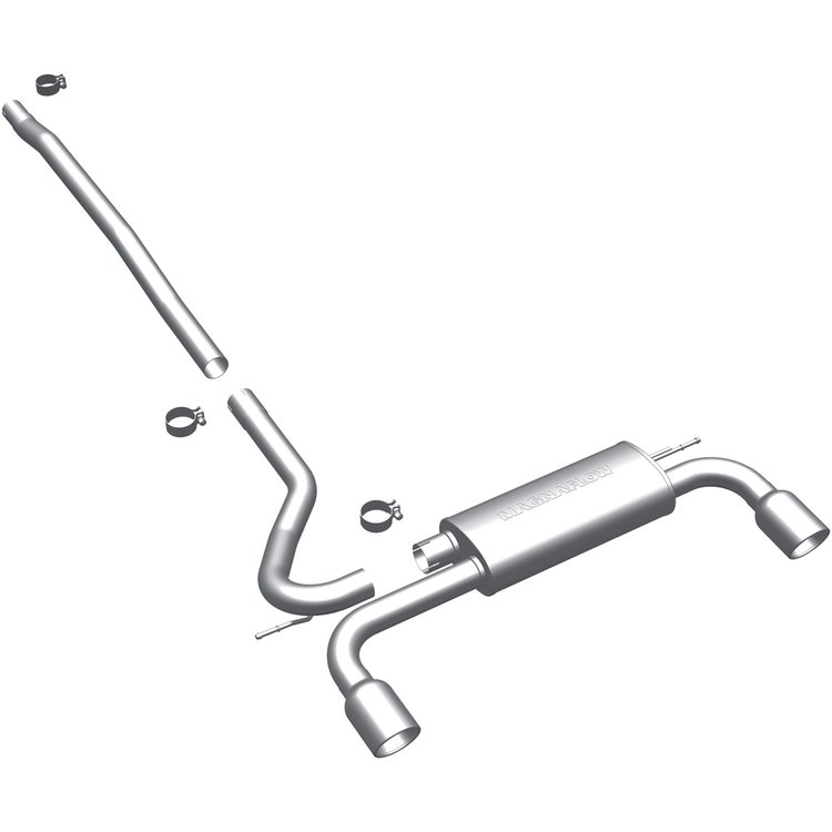 Touring Series Cat-Back Exhaust System 2011-2016 Mini Countryman S/All4 Turbo 1.6L L4