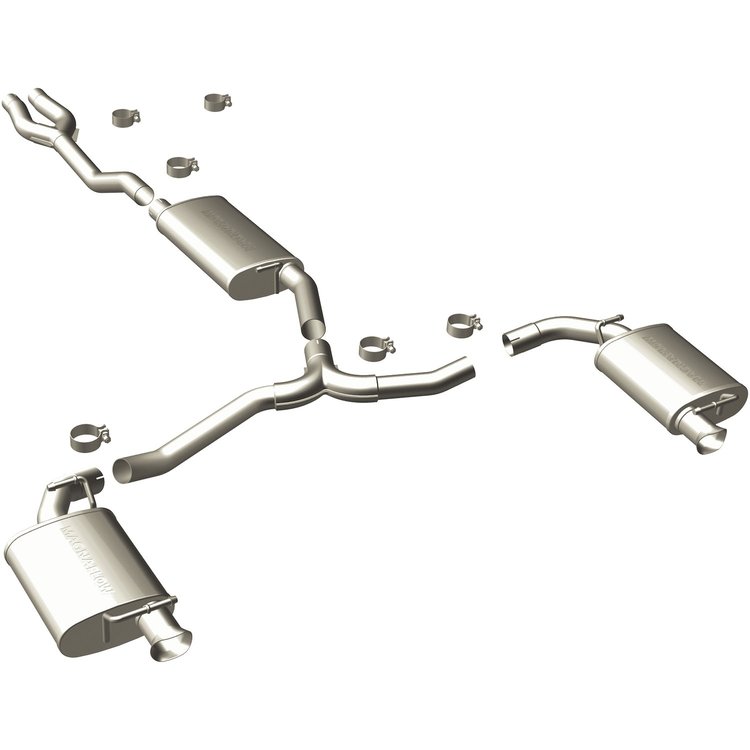 Cat-Back Exhaust System 2011-14 Dodge Charger 3.6L V6