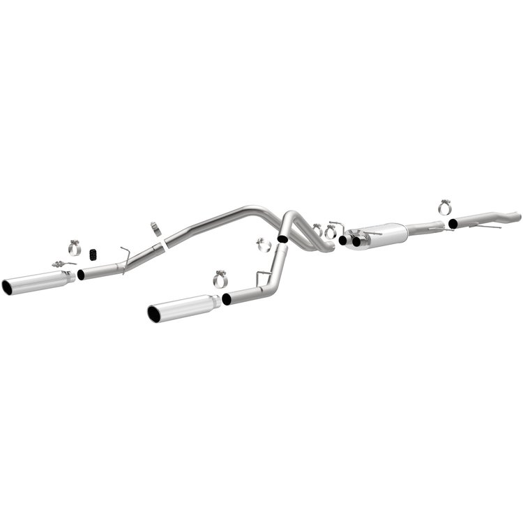 15565 Street Series Cat-Back Performance Exhaust System Fits Select Chevrolet, GMC Models